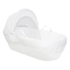 Shnuggle® Shnuggle Moses Basket With Covers & Mattress - White