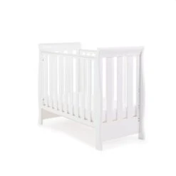 Obaby Stamford Space Saver Cot & Cot Top Changer  - White -Baby Products Store ybo0cyxp0iy