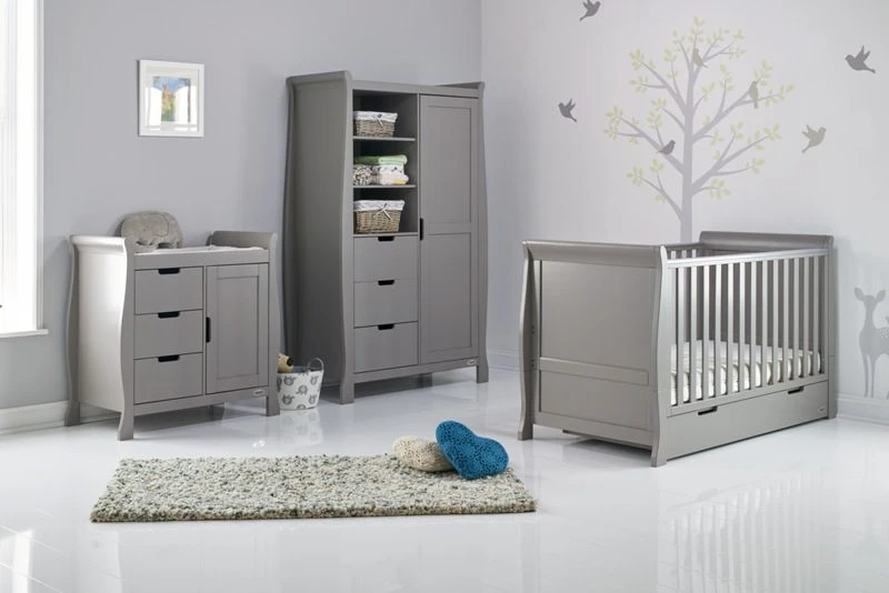 Obaby Stamford Classic 3 Piece Room Set- Taupe Grey 15 Obaby Stamford Classic 3 Piece Room Set- Taupe Grey - Image 15