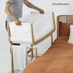 SnuzPod4 Bedside Crib Starter Bundle - Natural (White Sheets) -Baby Products Store zfb3v0nlzzk