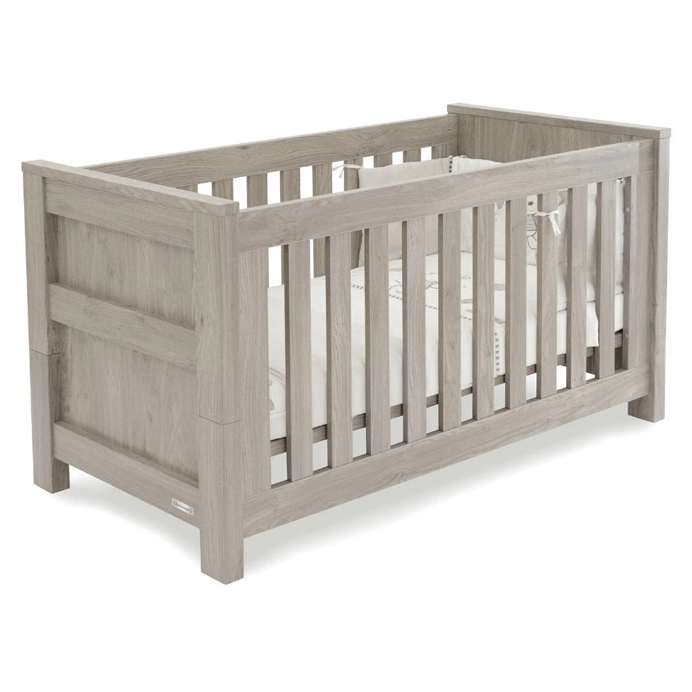 Babystyle Bordeaux Ash Cot Bed - 140cm X 70cm 1 Babystyle Bordeaux Ash Cot Bed - 140cm X 70cm