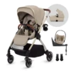 Silver Cross Dune Pushchair & Cybex Cloud T Travel Pack - Stone