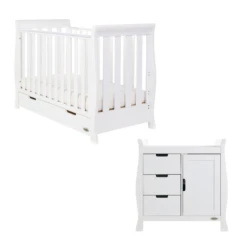 Obaby Stamford Mini 2 Piece Room Set- White