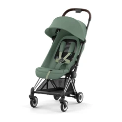 Cybex Coya Platinum Compact Stroller | Leaf Green On Chrome -Baby Products Store zvaefmck0kb